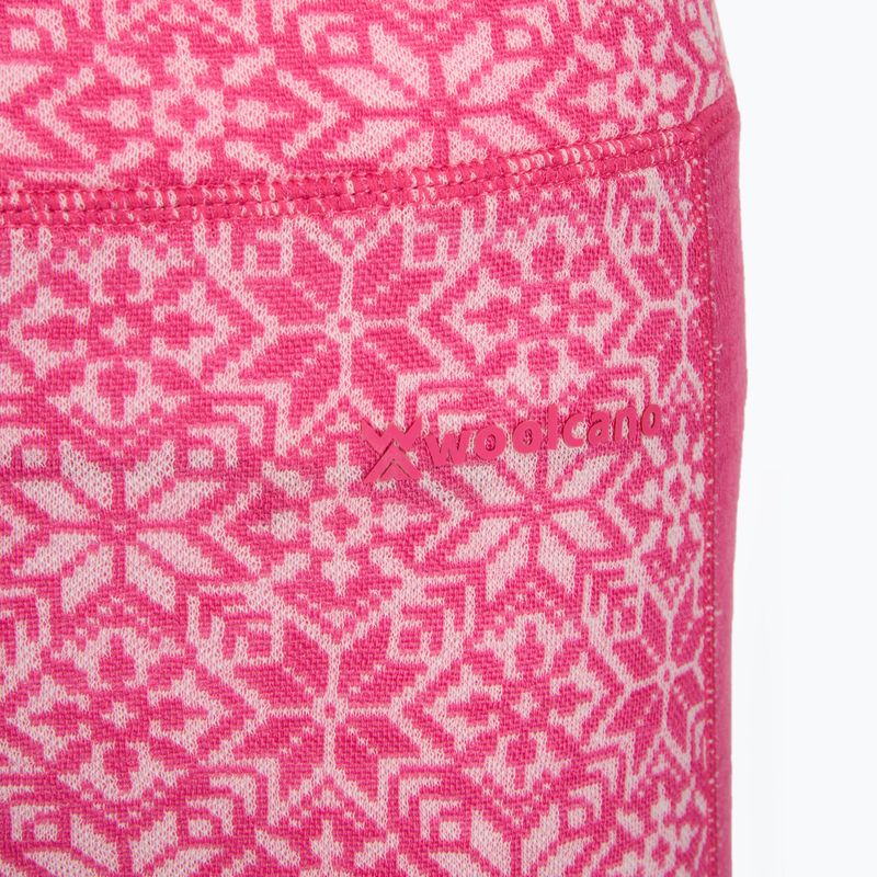 Set de lenjerie termoactivă pentru femei Woolcano SET1109 Pink 10