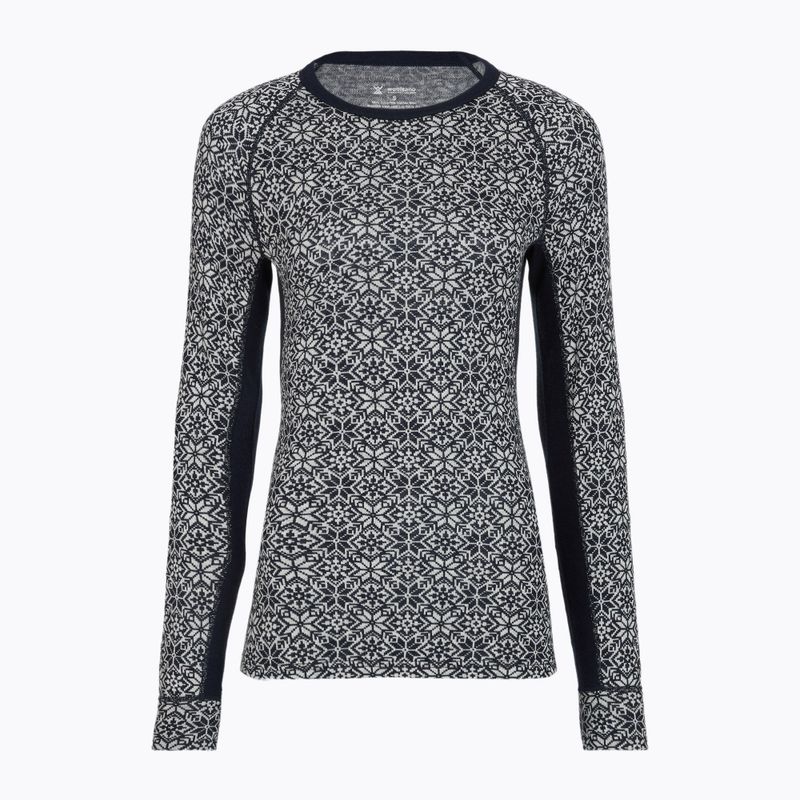 Set de lenjerie termoactivă pentru femei Woolcano SET1109 Granatowy 3