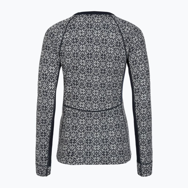 Set de lenjerie termoactivă pentru femei Woolcano SET1109 Granatowy 4