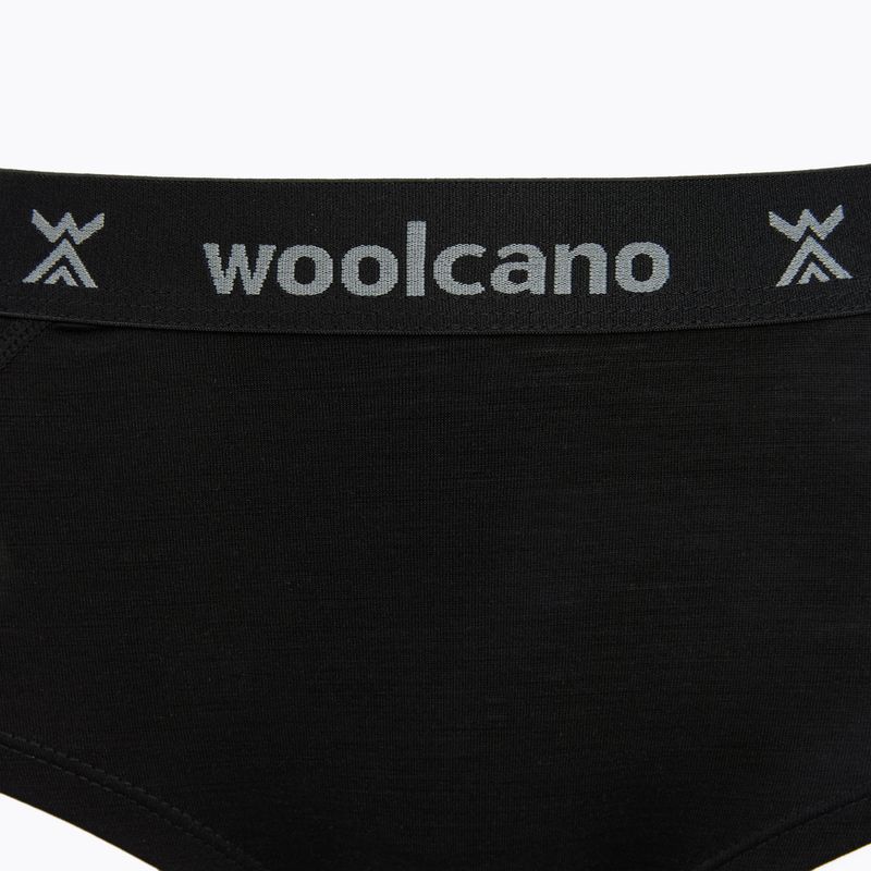 Boxeri pentru femei Woolcano SHT1110 Czarny 3