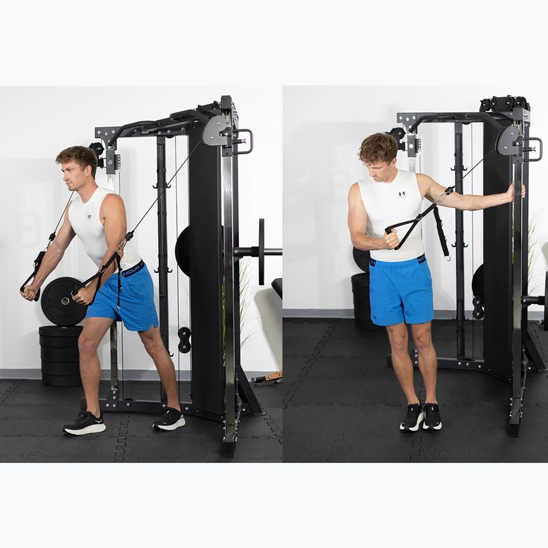 Poartă de antrenament TREXO Odys Commercial neagră 3