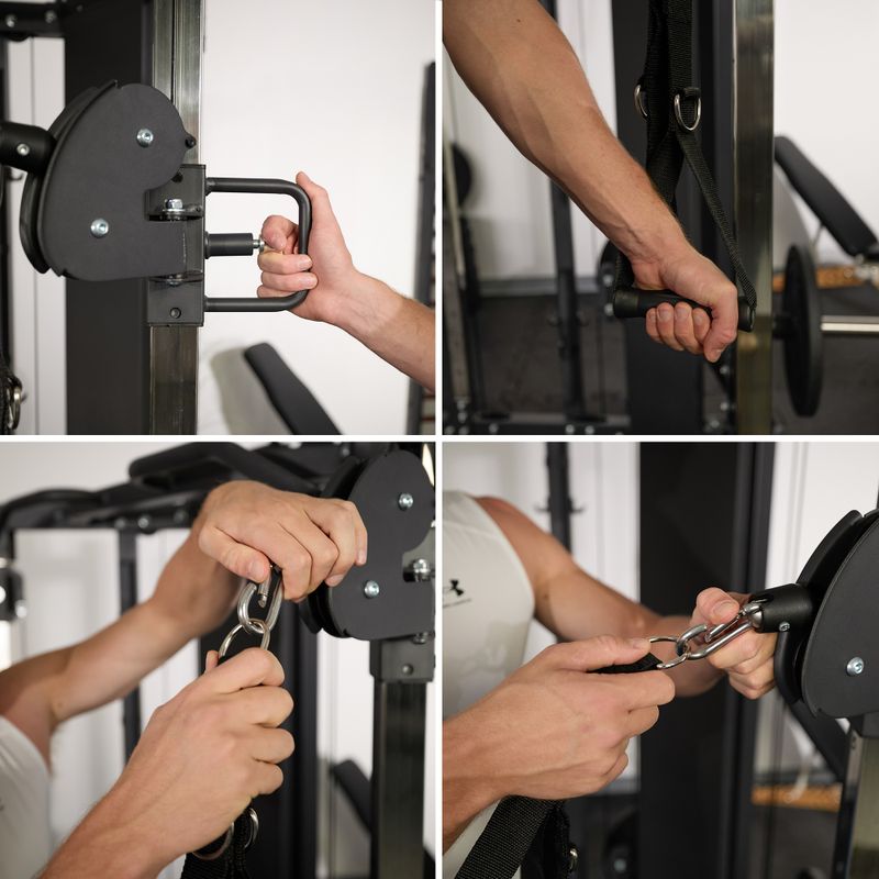 Poartă de antrenament TREXO Odys Commercial neagră 7