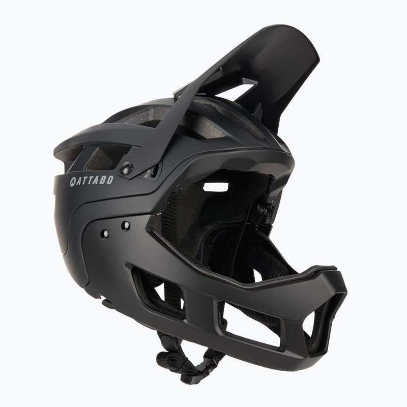 Cască de bicicletă ATTABO  State 2.0 full face negru 2