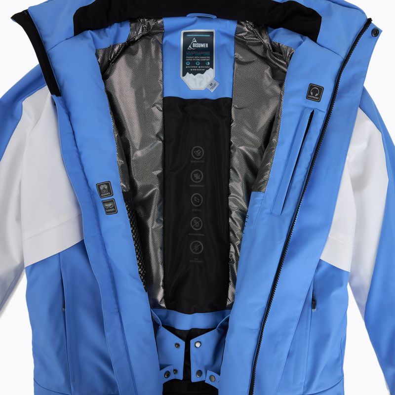 Geacă de schi pentru bărbați DISUMER Peak JKT blue/white 10