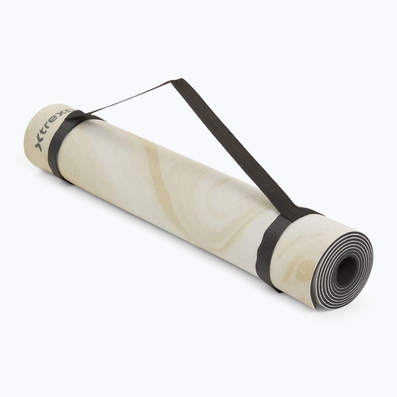 Covoraș de yoga XTREXO Softea bej 5