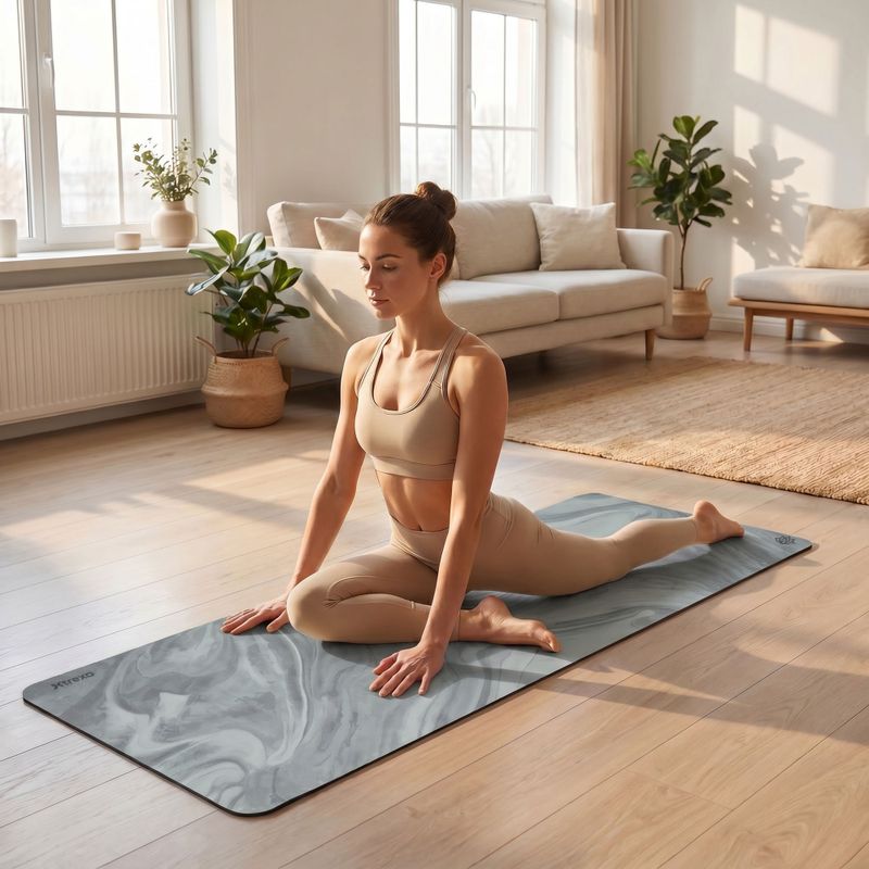 Covoraș de yoga XTREXO Softea violet 8
