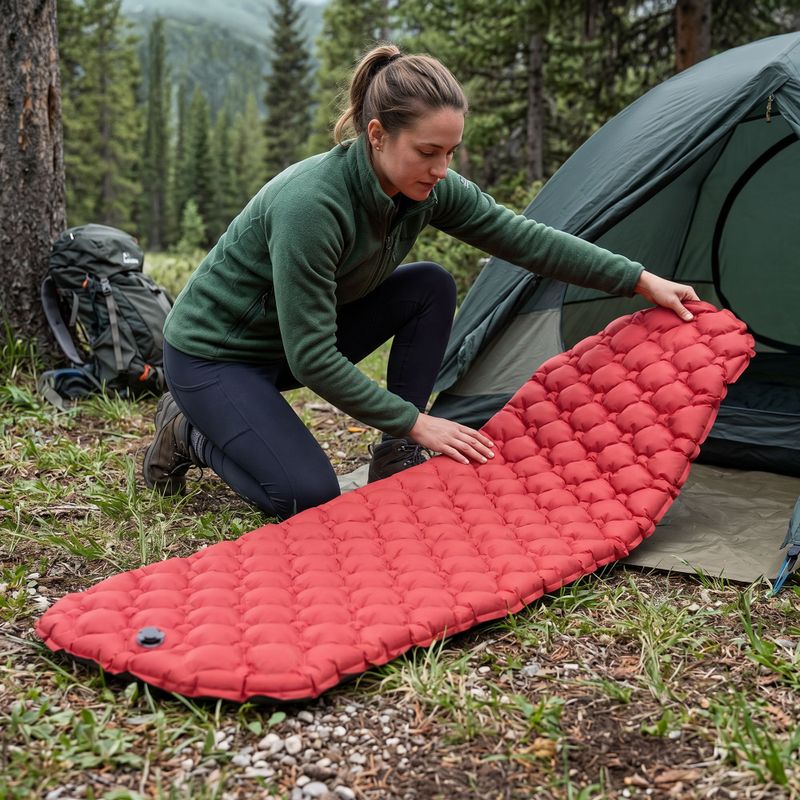 Saltea de camping KADVA Red humus 10