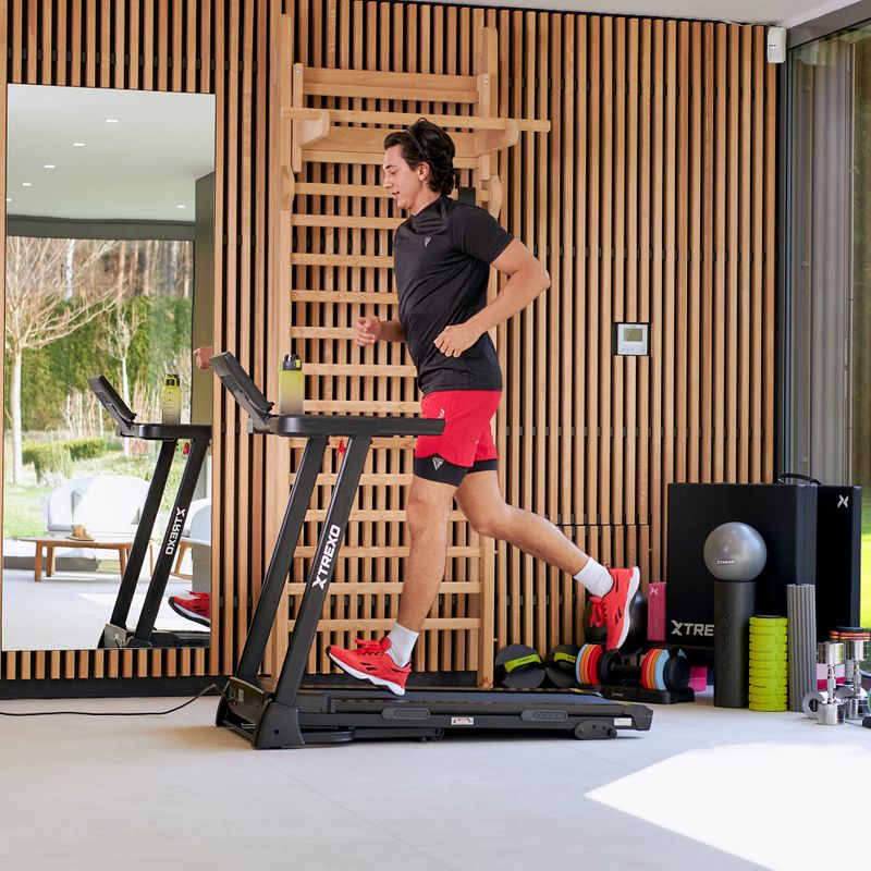 Bandă de alergare electrică XTREXO TXO-W325 negru 13