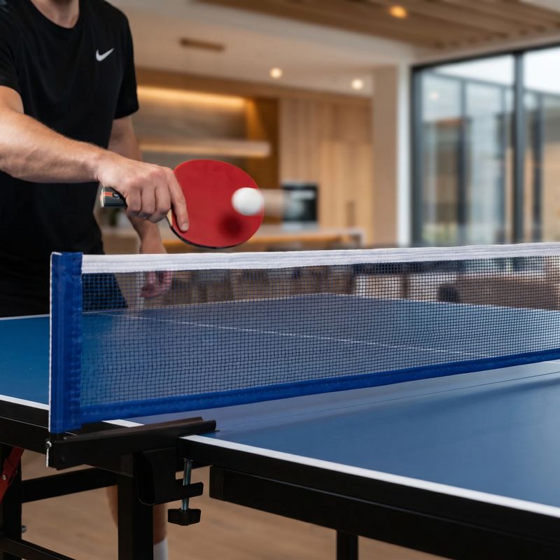 Masă de tenis de masă OneTeam OT-TTI-03 albastră 5