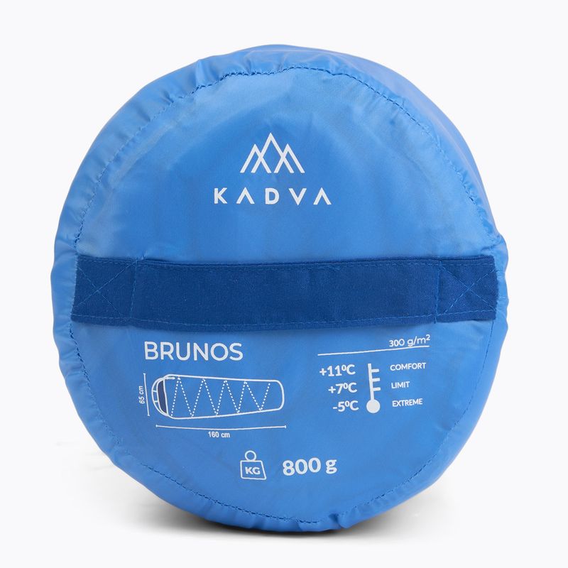 Sac de dormit pentru copii KADVA Bruno's blue 12