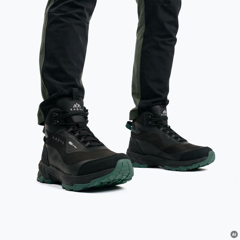 Ghete de iarnă pentru bărbați KADVA ROCKY MID WP SOFTSHELL negru 2