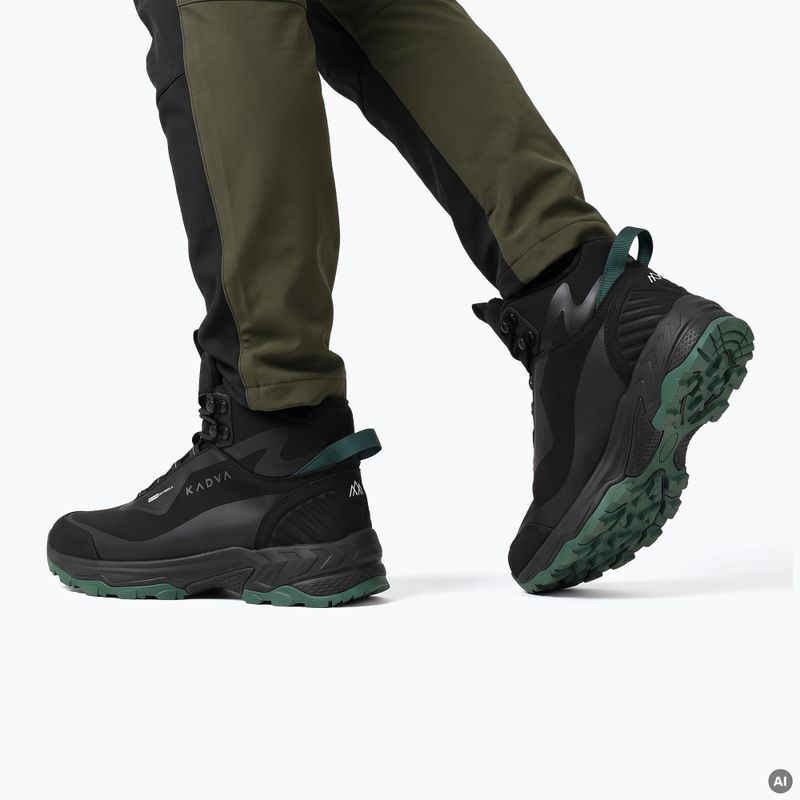 Ghete de iarnă pentru bărbați KADVA ROCKY MID WP SOFTSHELL negru 3