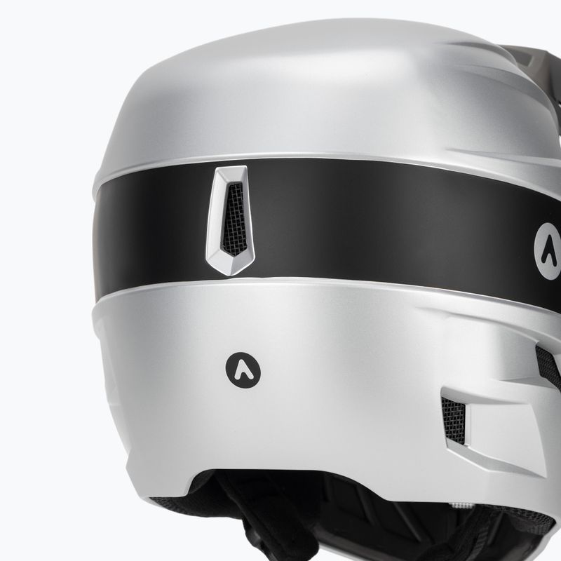 Cască de ciclism ATTABO State 1.0 full face silver 8