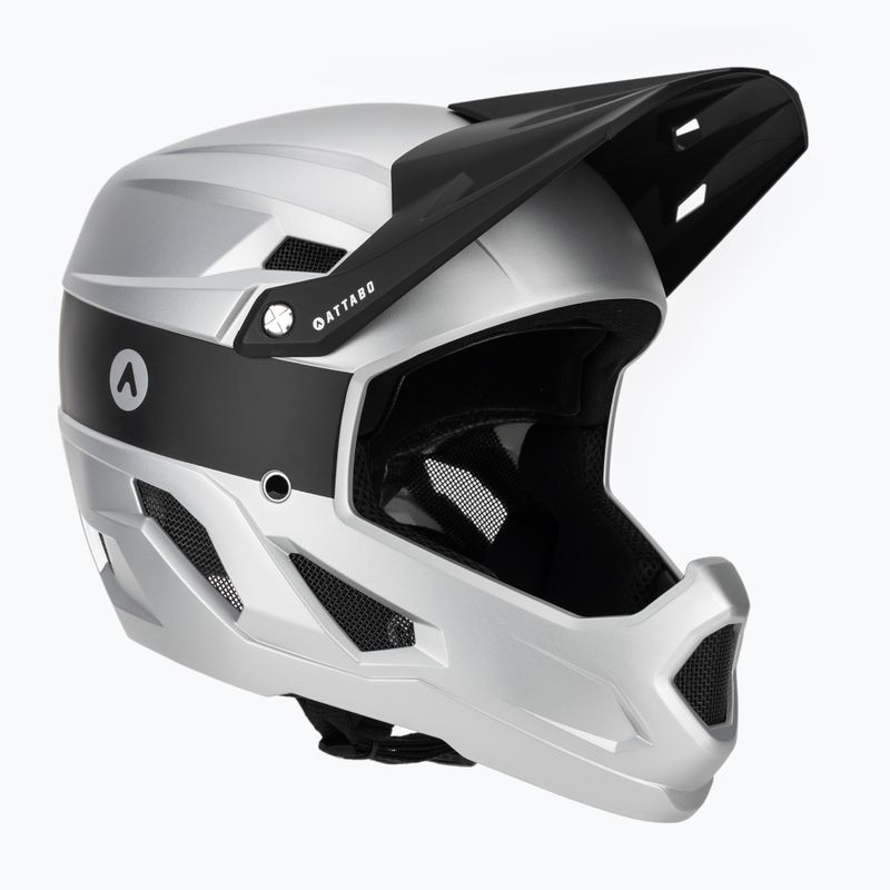 Cască de ciclism ATTABO State 1.0 full face silver 9