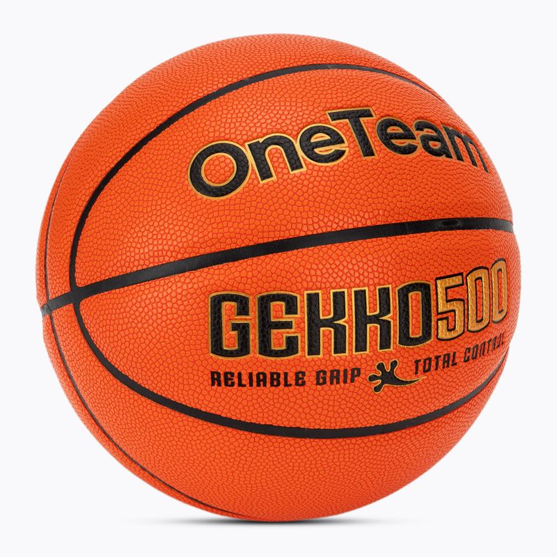 Minge de baschet OneTeam GEKKO 5 orange 2