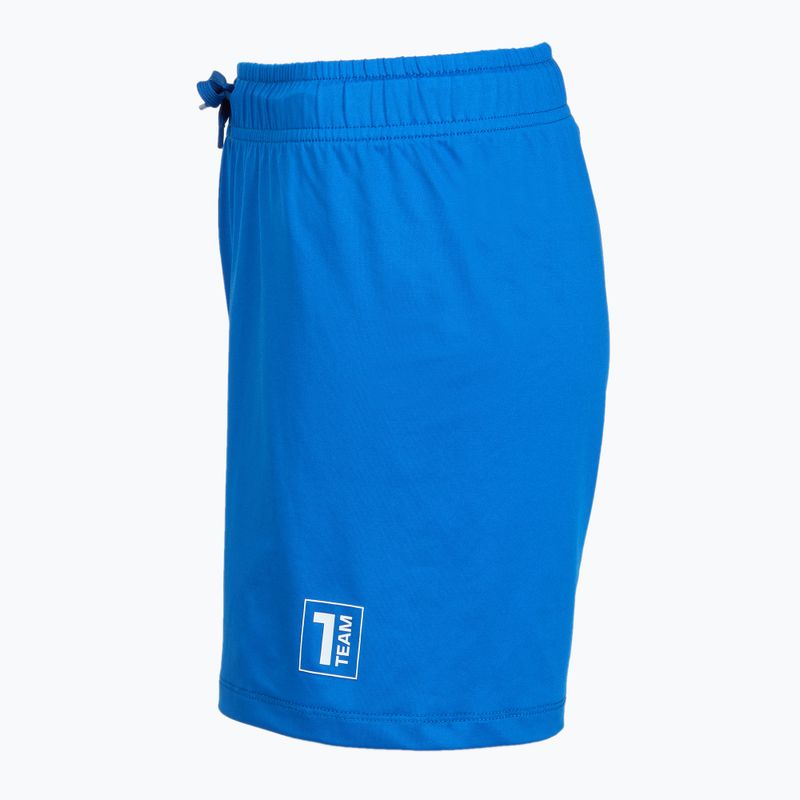 Set fotbal pentru copii OneTeam Precision Set tricou și pantaloni scurți albastru 12