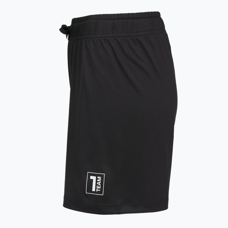 Set fotbal pentru copii OneTeam Precision Set tricou și pantaloni scurți alb 12