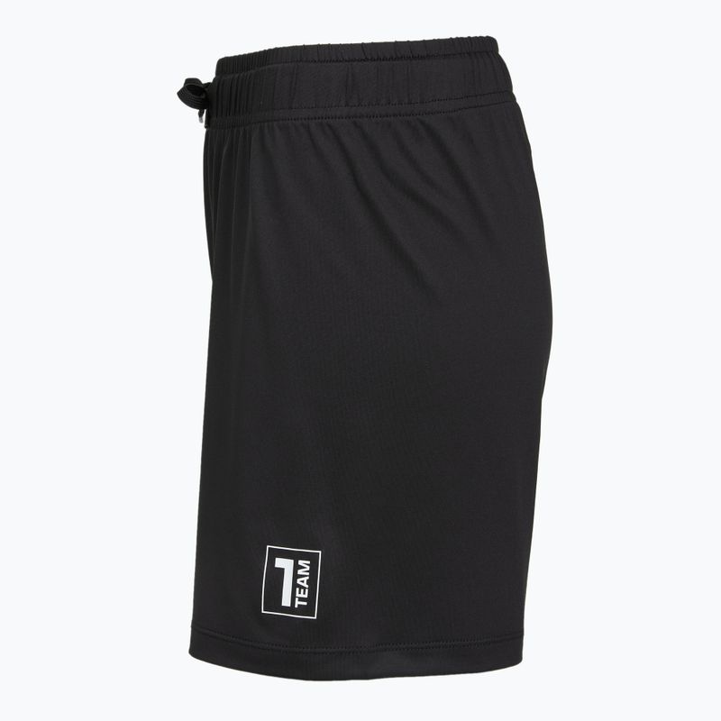 Set fotbal pentru copii OneTeam Precision Set tricou și pantaloni scurți negru 12