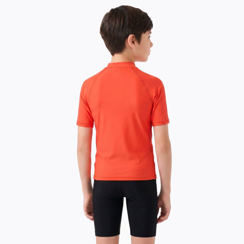 Tricou pentru copii AQUASTIC Rimos UV 50+ UPF orange 2
