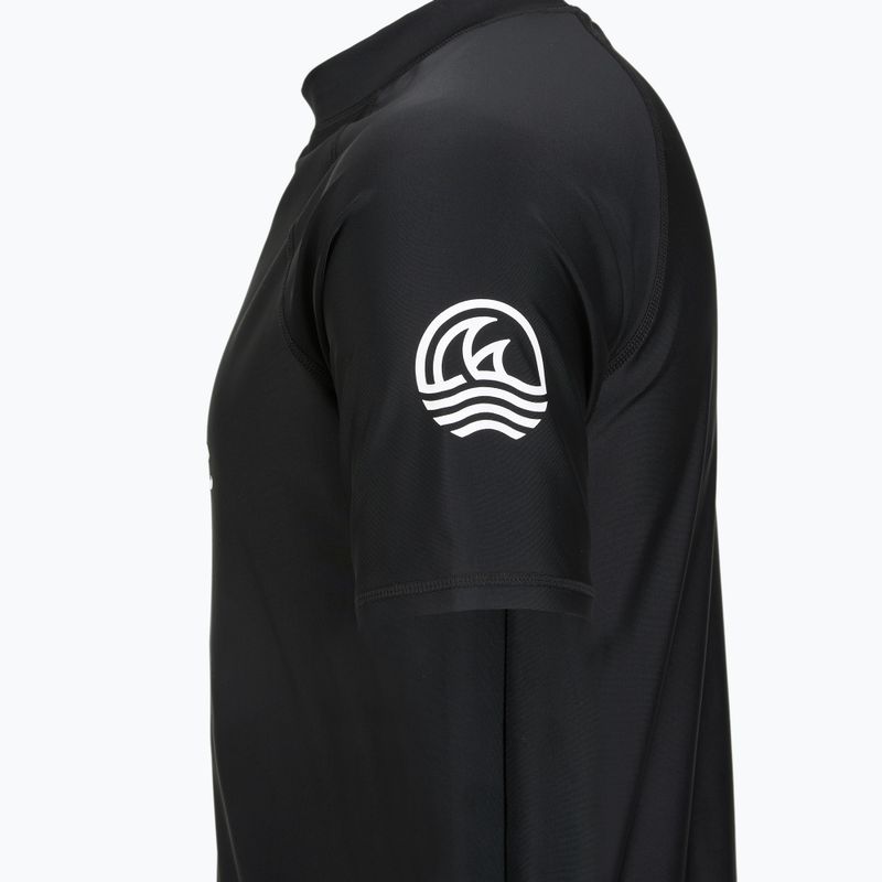 Tricou pentru bărbați AQUASTIC Rimos UV 50+ UPF black 6