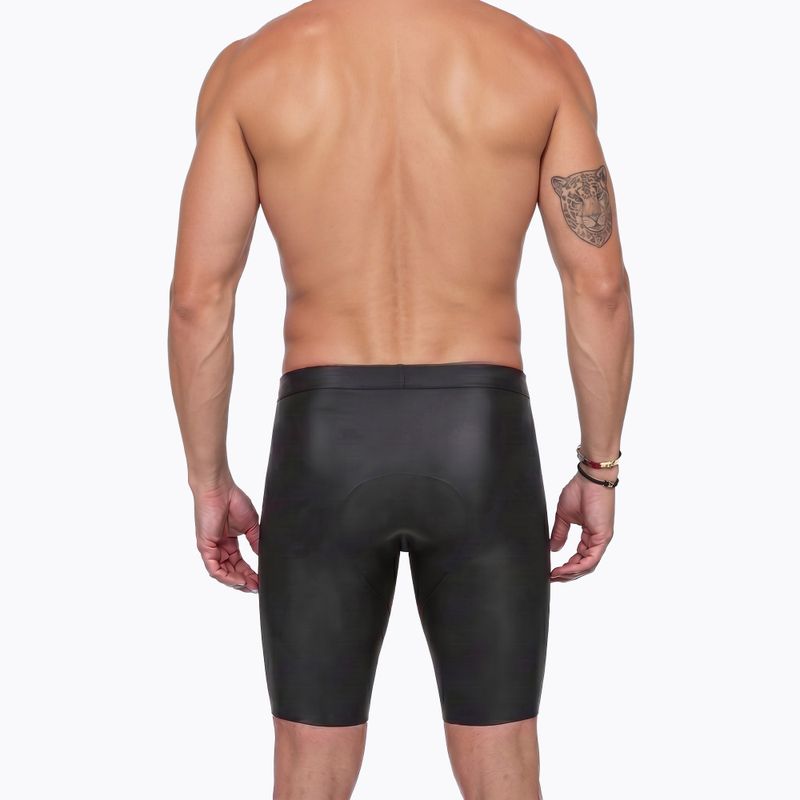 Pantaloni scurți din neopren pentru bărbați AQUASTIC OceanFlex 5/3 mm GLIDE SKIN negru 4