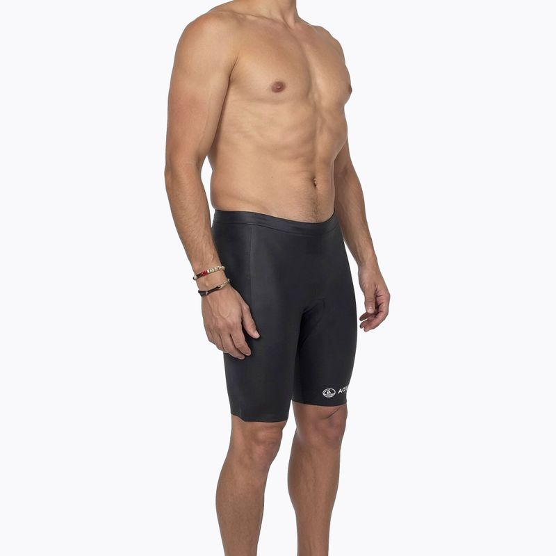 Pantaloni scurți din neopren pentru bărbați AQUASTIC OceanFlex 5/3 mm GLIDE SKIN negru 5