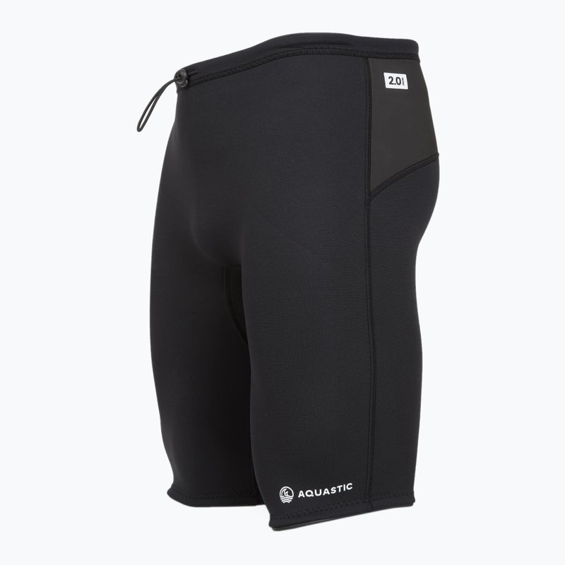 Pantaloni scurți din neopren pentru bărbați AQUASTIC SeaFlex 2.0 mm negru 7
