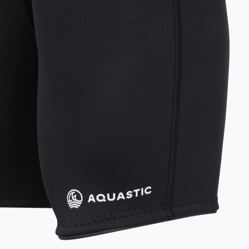 Pantaloni scurți din neopren pentru bărbați AQUASTIC SeaFlex 2.0 mm negru 9