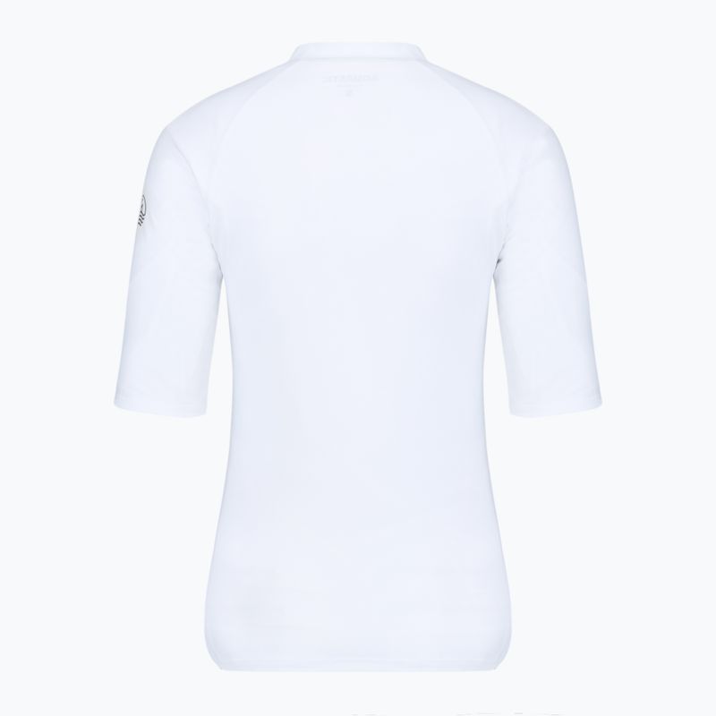 Tricou pentru femei AQUASTIC Rimos WMNS UV 50+ UPF white 2