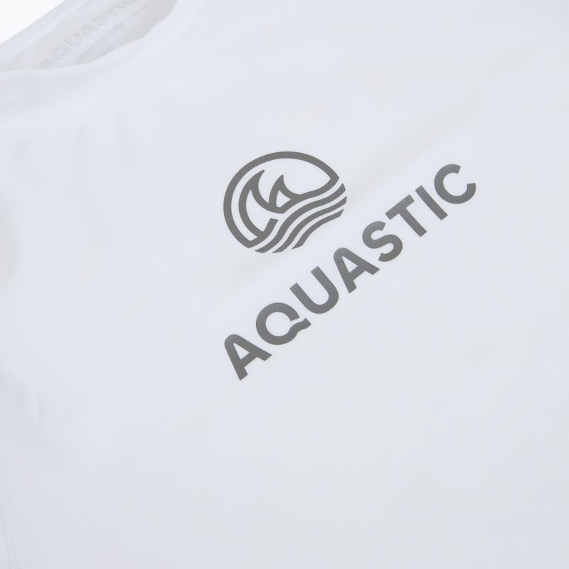 Tricou pentru femei AQUASTIC Rimos WMNS UV 50+ UPF white 3