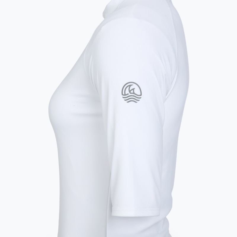 Tricou pentru femei AQUASTIC Rimos WMNS UV 50+ UPF white 5