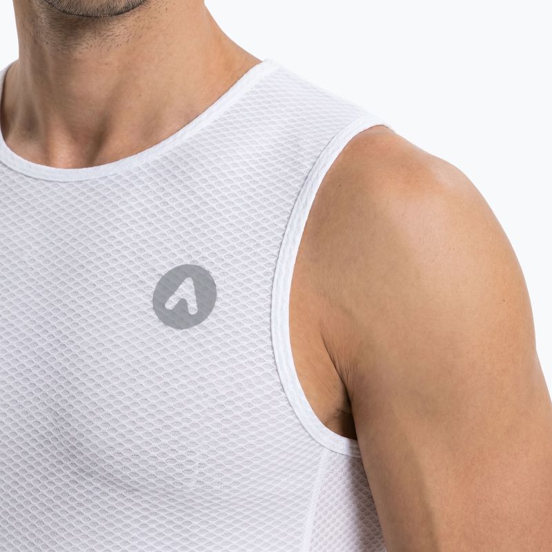 Maiou de ciclism pentru bărbați ATTABO Essential 2 pcs. white 4