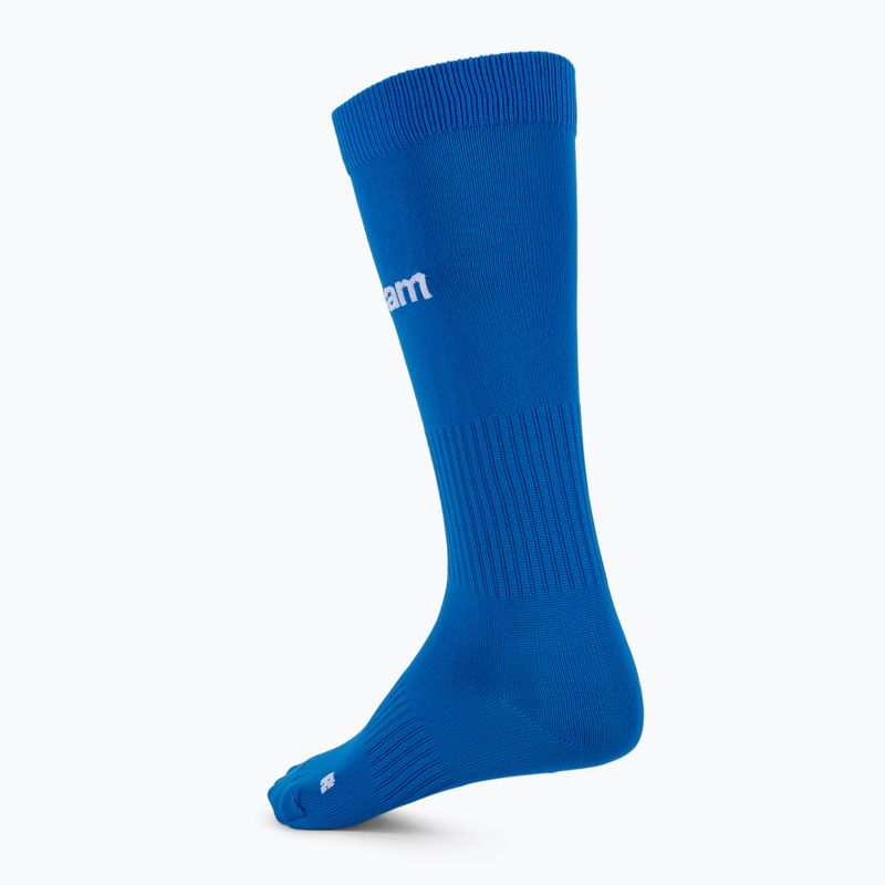 Șosete de fotbal pentru copii OneTeam Precision football socks blue 2
