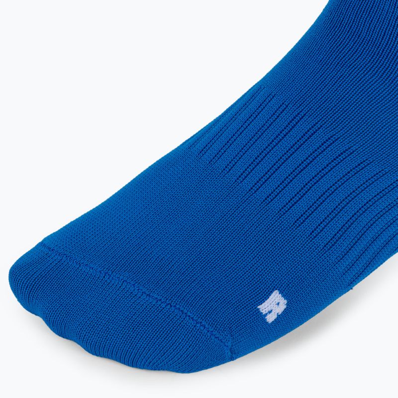Șosete de fotbal pentru copii OneTeam Precision football socks set 2-pack albastru 4
