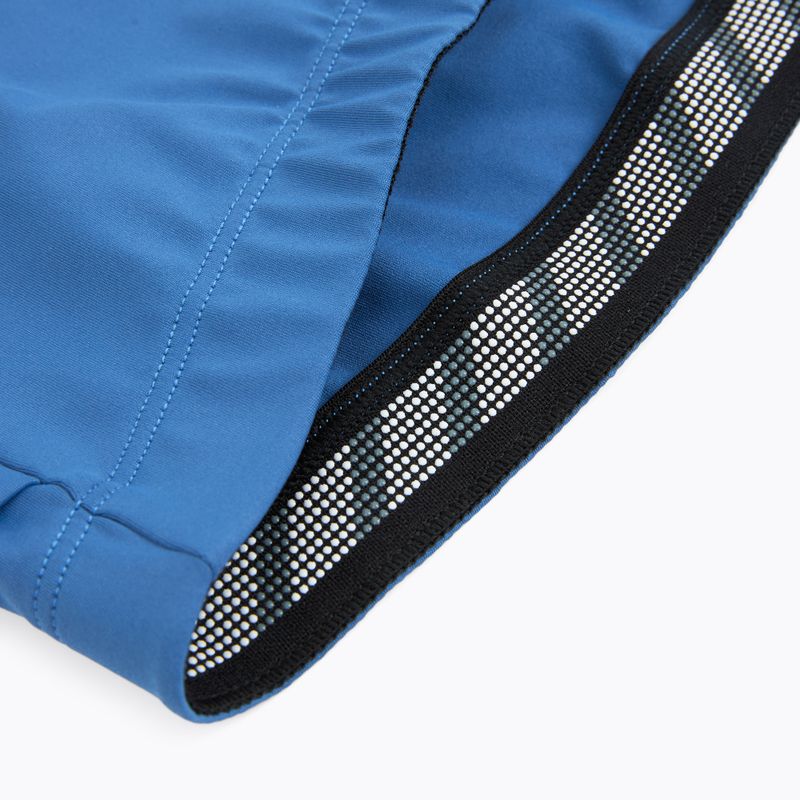 Tricou de ciclism pentru copii ATTABO TEVRA JR cu fermoar scurt albastru 12