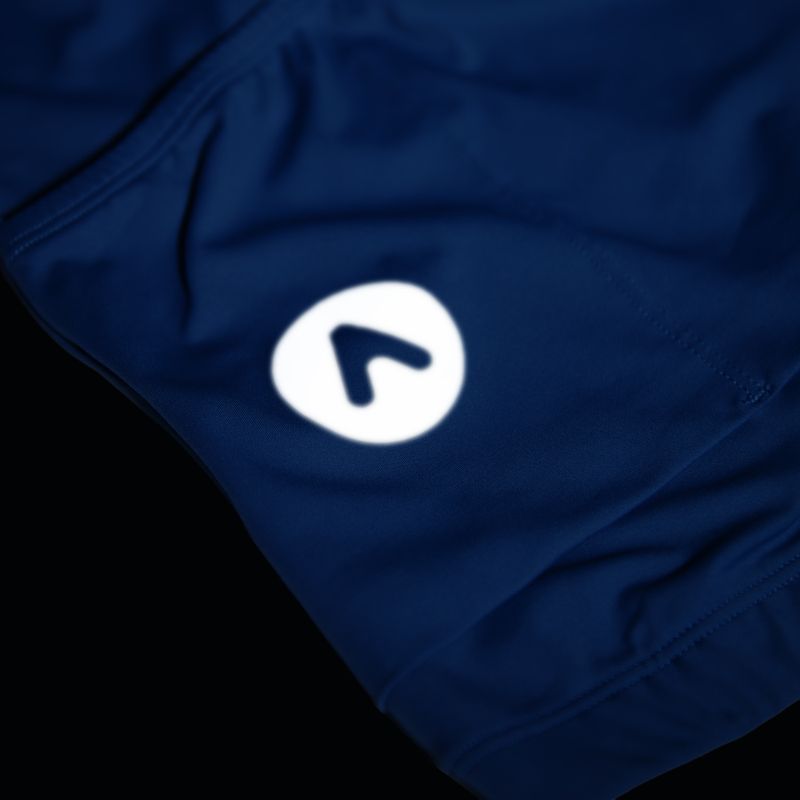 Tricou de ciclism pentru copii ATTABO TEVRA JR cu fermoar scurt albastru 15