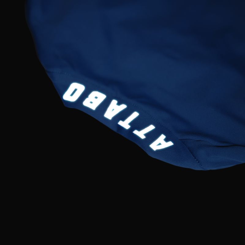 Tricou de ciclism pentru copii ATTABO TEVRA JR cu fermoar scurt albastru 16