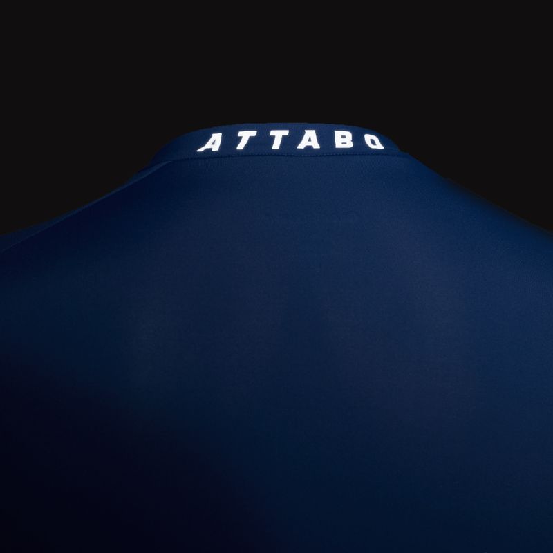 Tricou de ciclism pentru bărbați ATTABO TEVRA cu fermoar scurt, bleumarin 16
