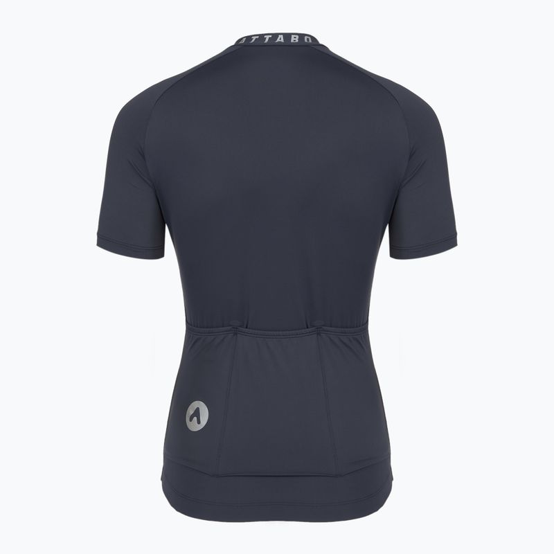 Tricou de ciclism pentru femei ATTABO TEVRA cu fermoar scurt negru 7