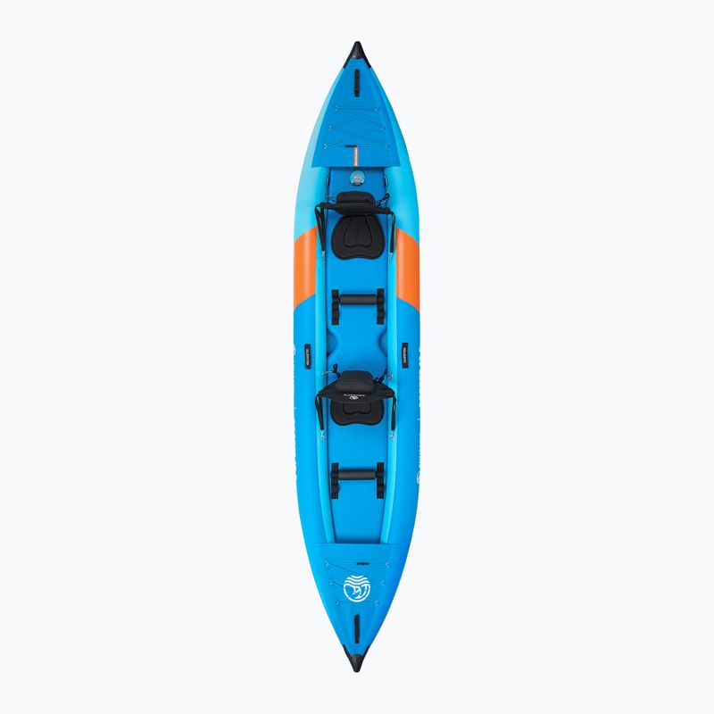 Caiac gonflabil 2-persoane AQUASTIC Cortez 13'5" 410 cm albastru 2