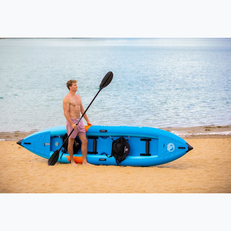 Caiac gonflabil 2-persoane AQUASTIC Cortez 13'5" 410 cm albastru 18