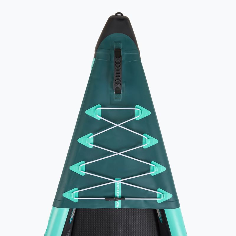 Caiac gonflabil de înaltă presiune 2-persoane AQUASTIC Cortez 13'9" 420 cm verde 9