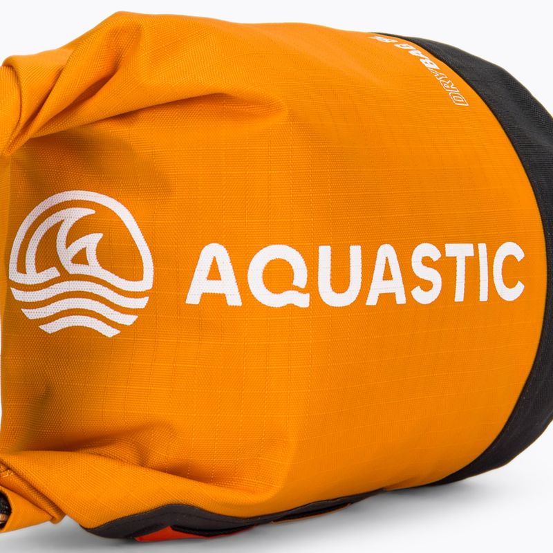 Sac rezistent la apă AQUASTIC Dry Bag 8 l Nylon/TPU orange 2