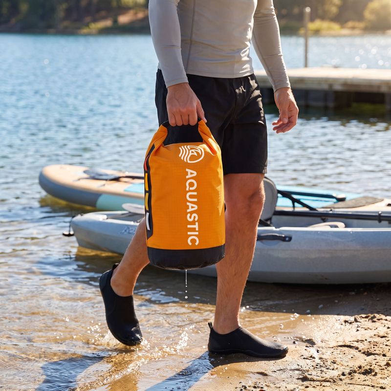 Sac rezistent la apă AQUASTIC Dry Bag 20 l Nylon/TPU orange 5