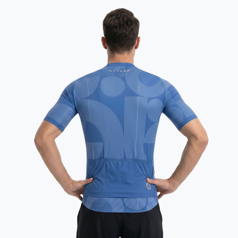 Tricou de ciclism pentru bărbați ATTABO Vites navy blue 2
