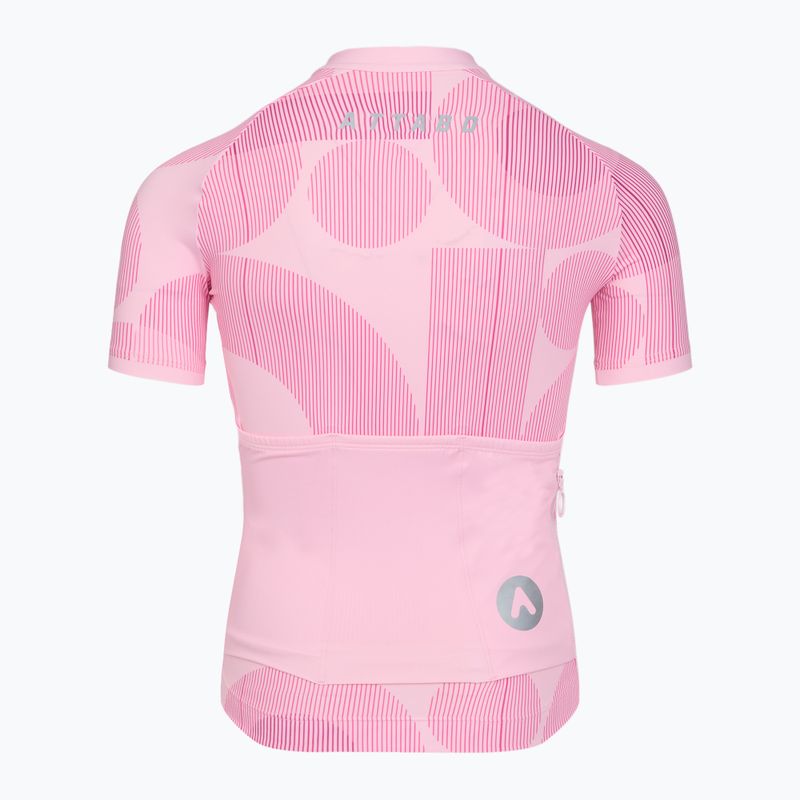 Tricou de ciclism pentru copii ATTABO Vites WMNS pink 7