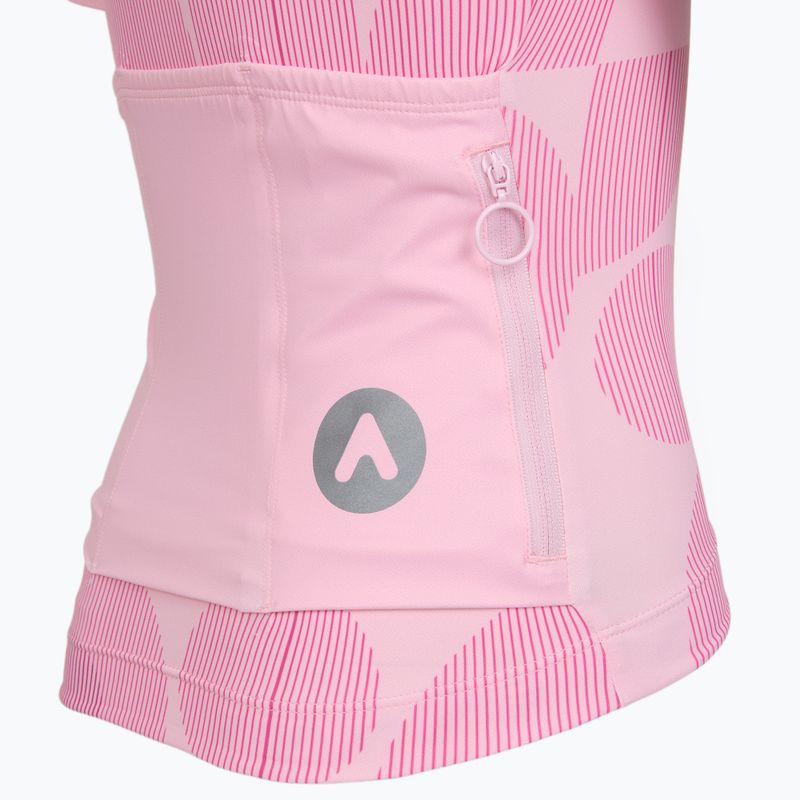 Tricou de ciclism pentru copii ATTABO Vites WMNS pink 11