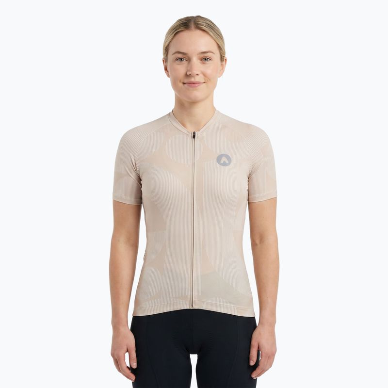 Tricou de ciclism pentru femei ATTABO Vites WMNS brown