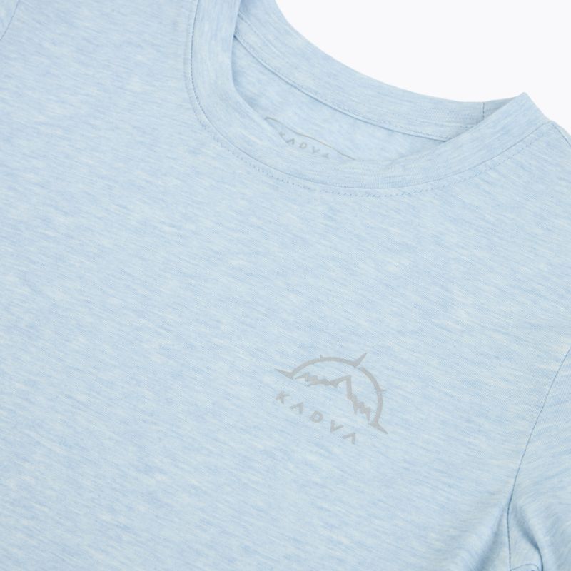 Tricou de trekking pentru copii KADVA Merivra merino blue 3