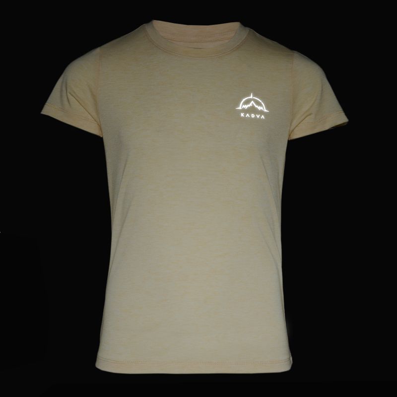 Tricou de trekking pentru copii KADVA Merivra merino peach 5